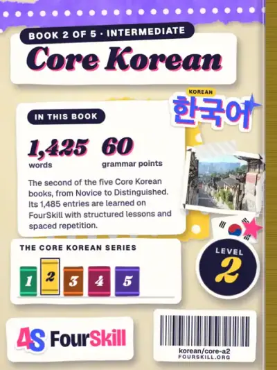 Core Korean Intermediate — back cover