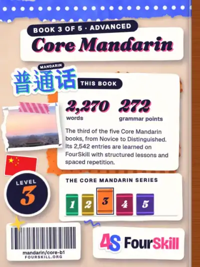 Core Mandarin Advanced — back cover