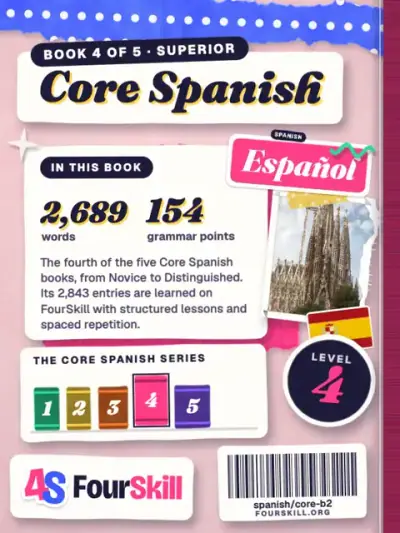 Core Spanish Superior — back cover