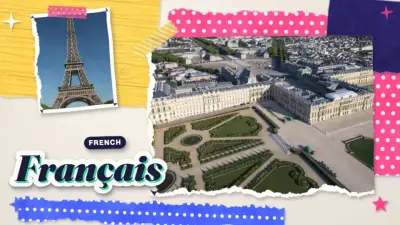 FourSkill French course cover collage