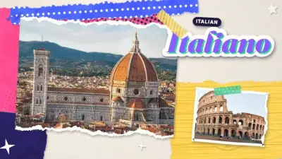 FourSkill Italian course cover collage