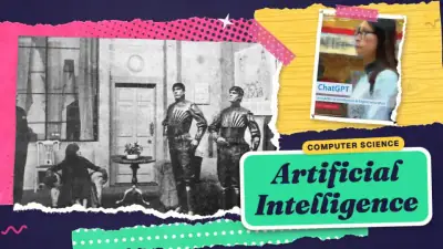 FourSkill course art for Artificial Intelligence
