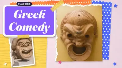 FourSkill course art for Greek Comedy
