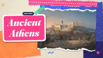 FourSkill course art for Ancient Athens