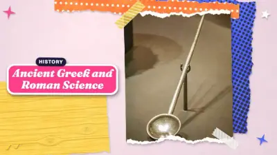 FourSkill course art for Ancient Greek and Roman Science