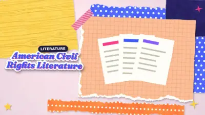 FourSkill course art for American Civil Rights Literature