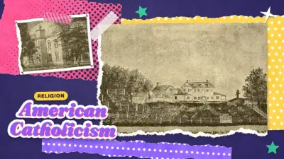 FourSkill course art for American Catholicism