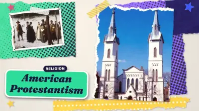 FourSkill course art for American Protestantism