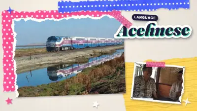 FourSkill course art for Acehnese