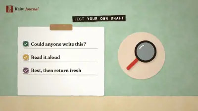 Feedback or ghost-writing? Where the line falls