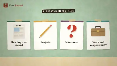 Finding the material for your personal statement