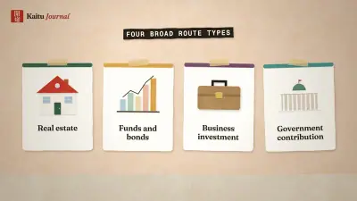 Donation, property, business or bonds: how qualifying routes work