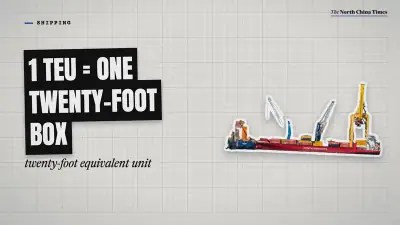 A still from “The world's busiest ports are Asian”