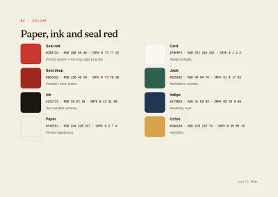 Kaitu press kit: Kaitu brand guidelines: colour
