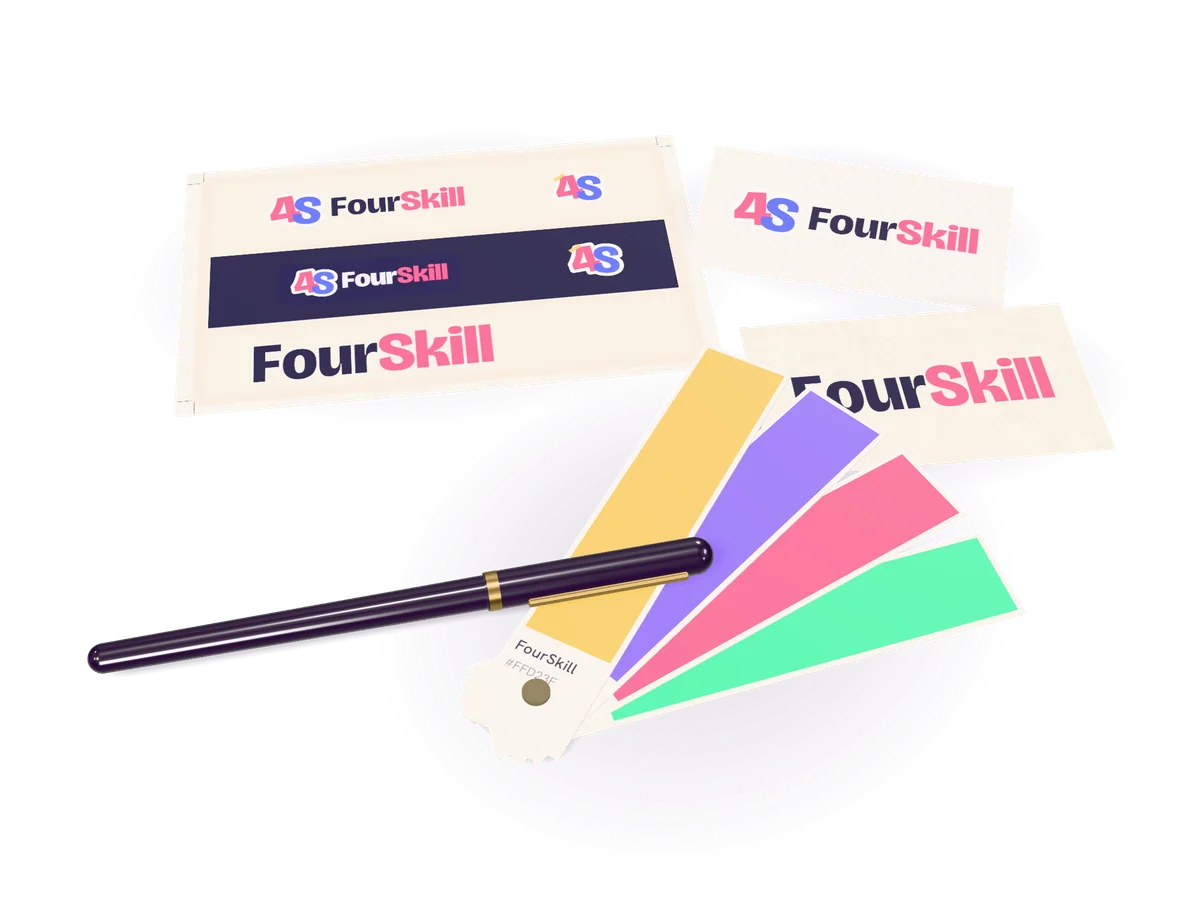 FourSkill — Identity — Object Plate